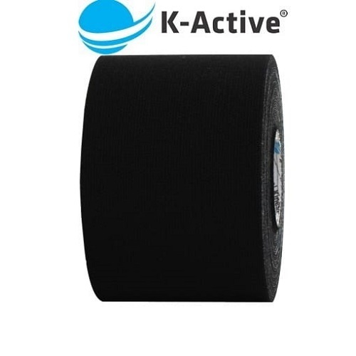 Kinesioteippi K-Active Classic musta 50mm x 5m rulla