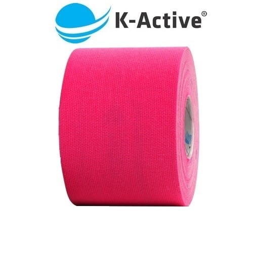 Kinesioteippi K-Active Classic pinkki 50mm x 5m rulla