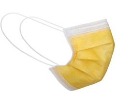 Lifa air Kirurginen suu-nenäsuojus Type IIR, keltainen 50 kpl