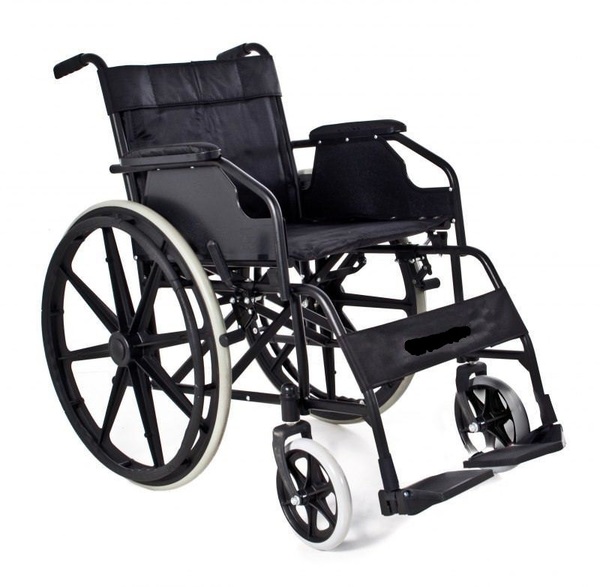 Pyörätuoli, kokoontaitettava, istuinleveys 46 cm