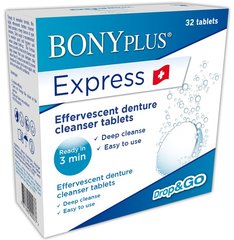BONYPlus Express - puhdistustabletit suukojeille